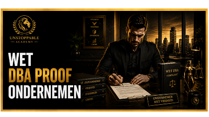 Wet DBA proof ondernemen